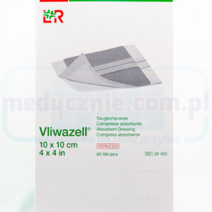 Vliwazell 10*10cm steriler saugfähiger Verband 1Stk.